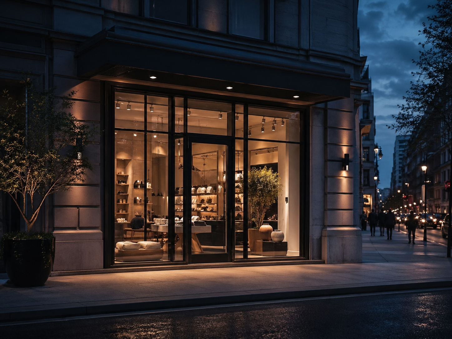 Premium location in a strong urban setting with high visibility and unused media potential